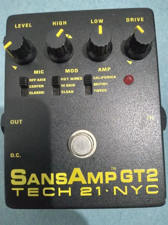 Pedal Sansamp GT2 - Tech 21 NYC - Foto 2