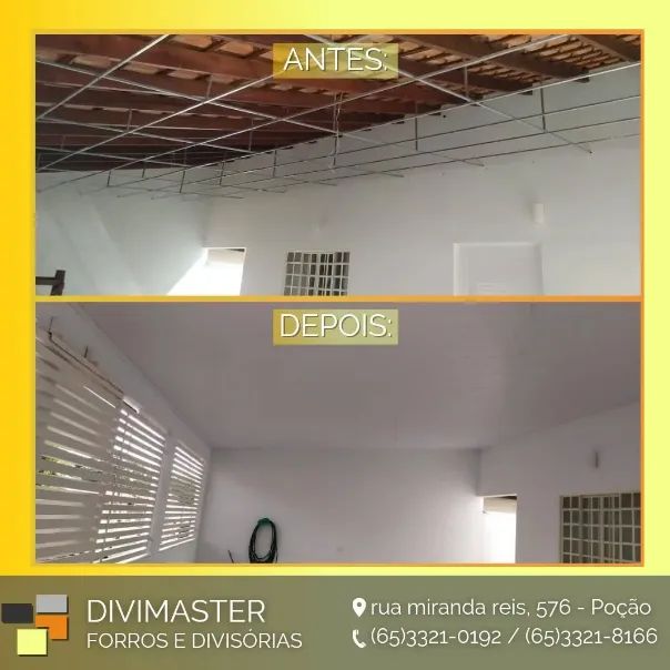 Forro PVC (Instalado) - Foto 2