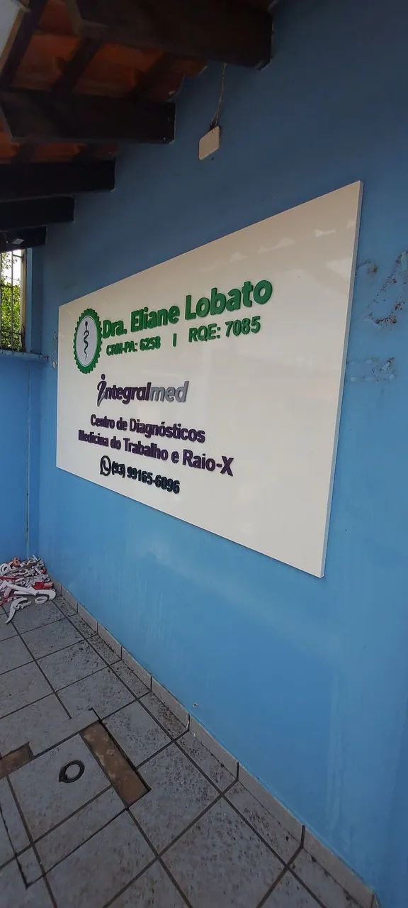 Fachada de Acm,letreiro e lona e adesivos  - Foto 2