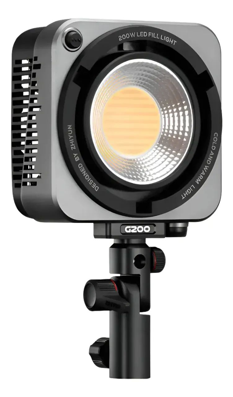 Luz de Vídeo LED Molus G200 Cob Monolight Bi-color 200w - Câmeras