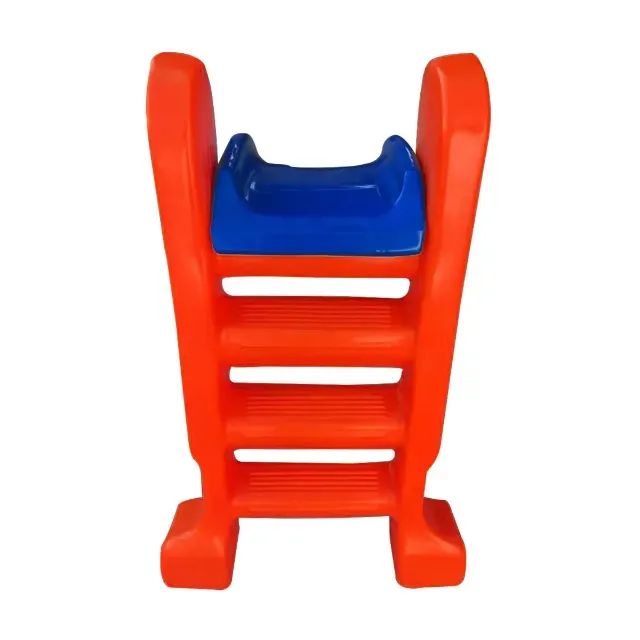 Escorregador 3 Degraus Infantil - Escorrega Azul e Escada Vermelha - Foto 5