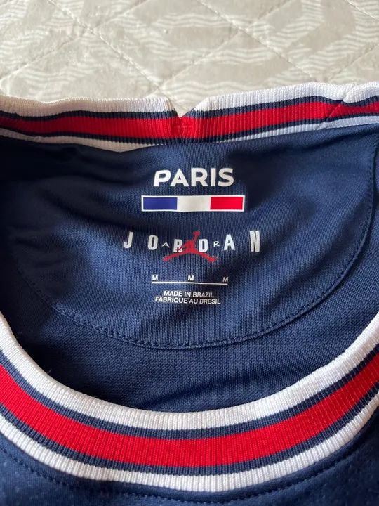 Camisa PSG Jordan - Tamanho M - Nova - Foto 4