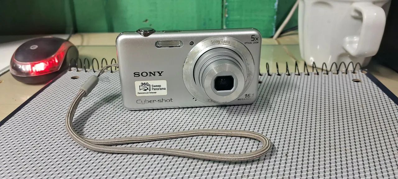 Câmera cyber shot Sony 16.1 mega pixers - Foto 2