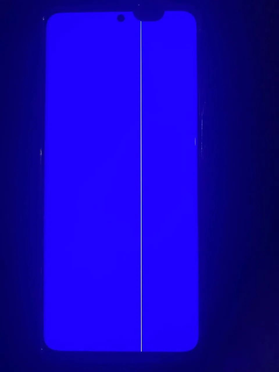 Tela de Celular S21 Ultra com Linha Vertical e Dead Pixel