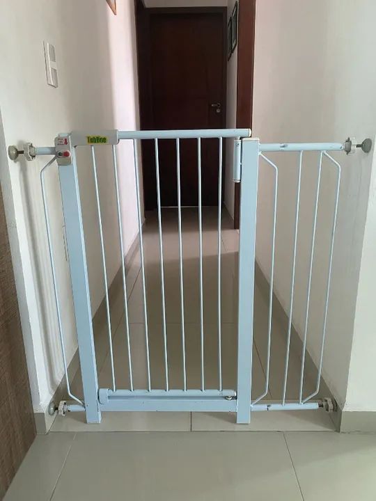 Grade de porta Tubline plus branco