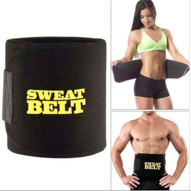 Cinta Modeladora Fitness Para Suar De Verdade Modela Unissex Acelere Seu Resultado - Foto 3