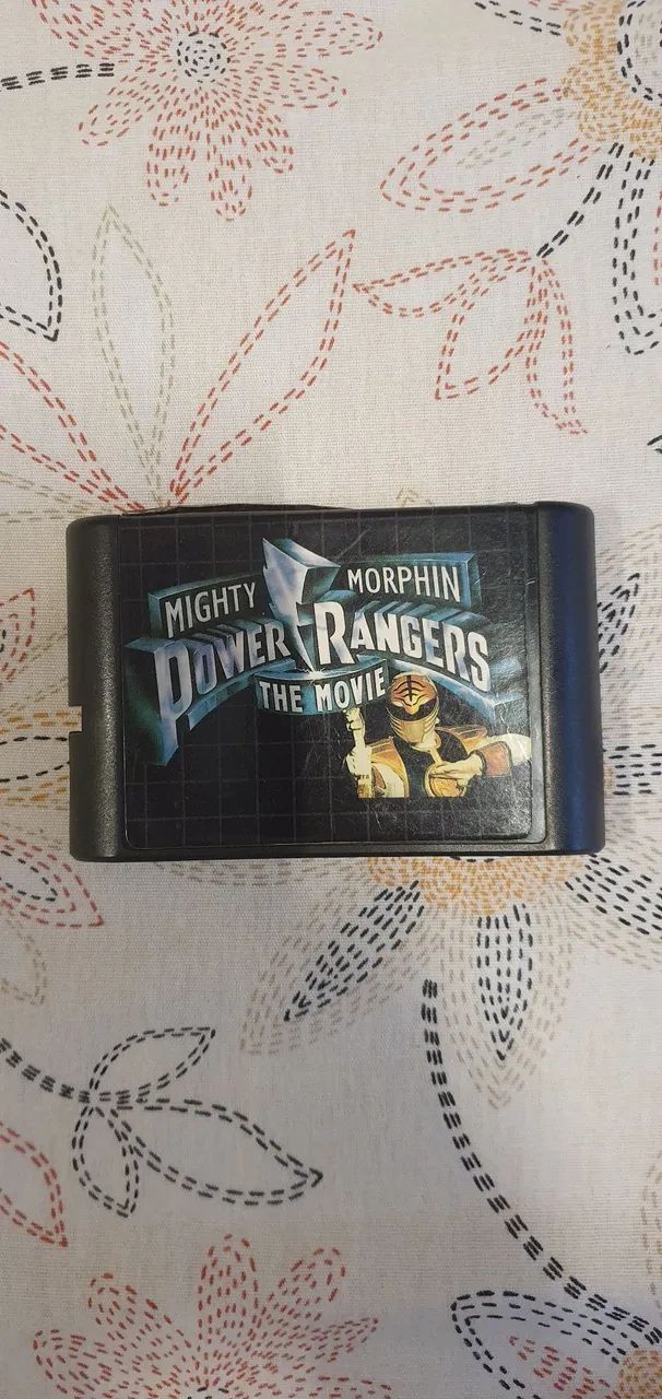 MIGHT MORPHIN POWER RANGERS THE MOVIE SEGA MEGADRIVE