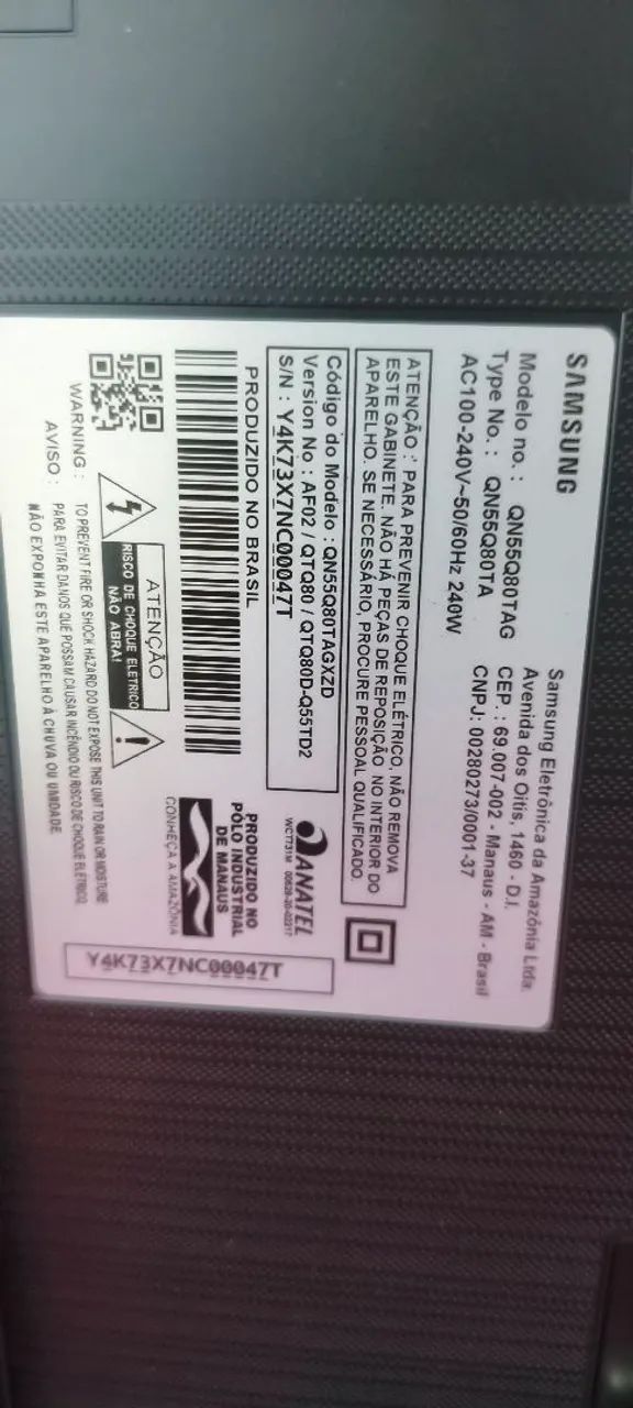 Tv Samsung Q80tT 55 " - Foto 4