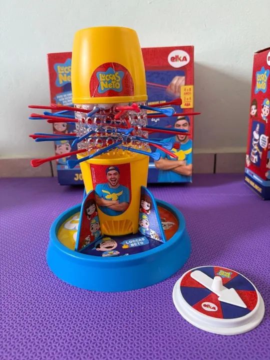 Kit Luccas Netto com os Jogos tira vareta e avalanche - Foto 4