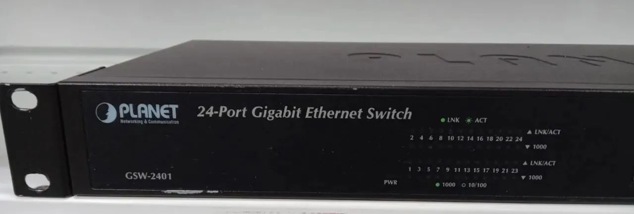 Switch Rede GSW2401 24 Portas RJ45 Planet - Foto 4