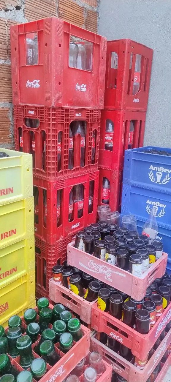 VASILHAME DE COCA E LITRINHOS