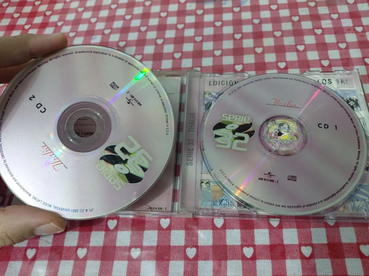 Cd duplo Thalia Série- 32 (Raro) - Foto 3