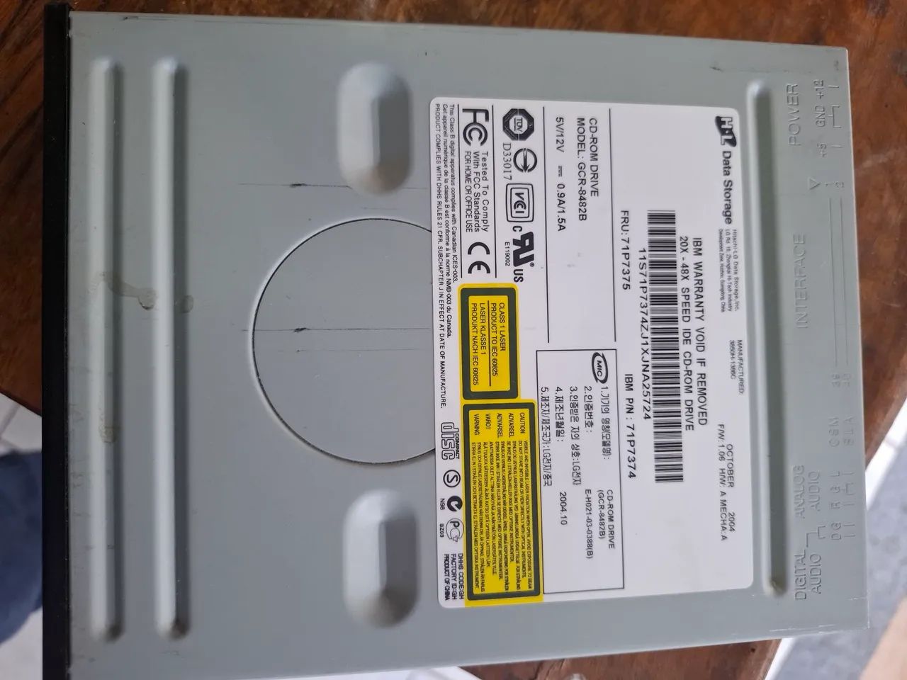 Drive de CD IBM funcionando 100%