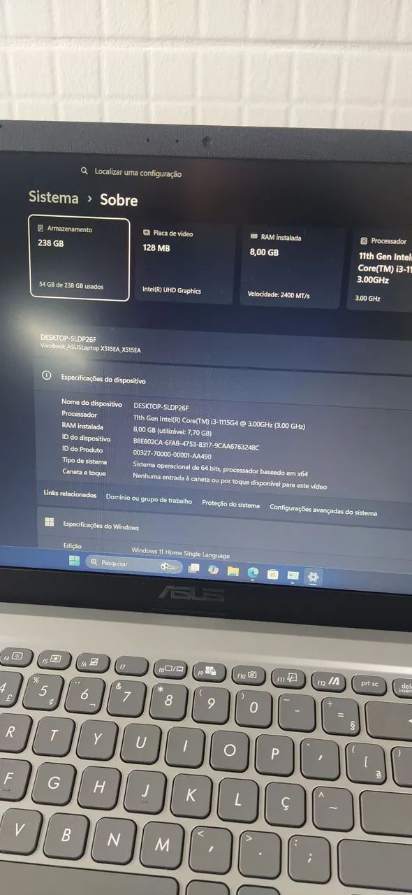 Notebook Asus Vivobook  - Foto 3