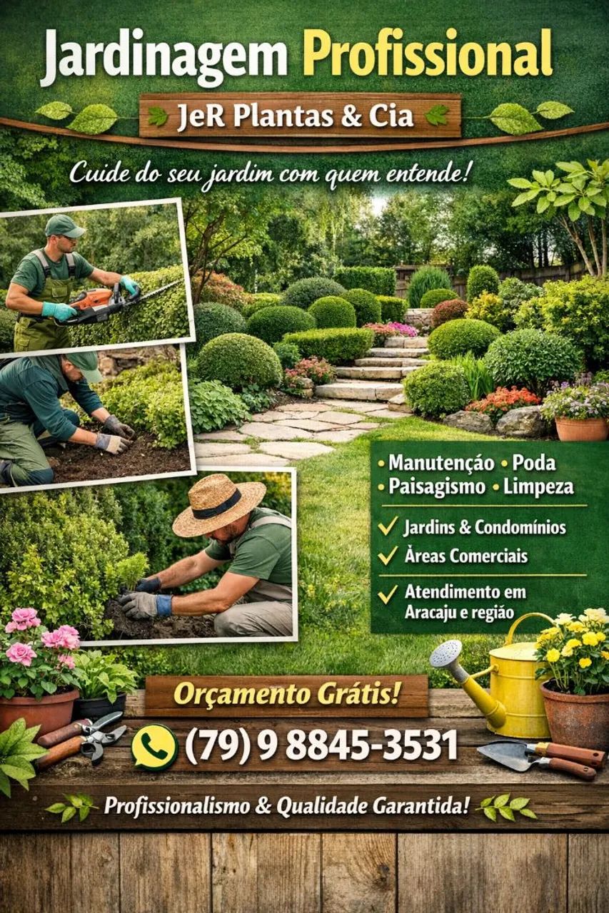 Serviço de jardinagem 