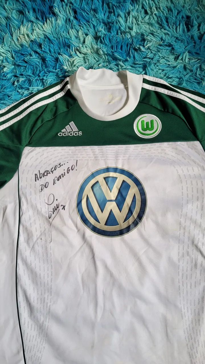 Camisa Wolfsburg Original autografada  - Foto 2