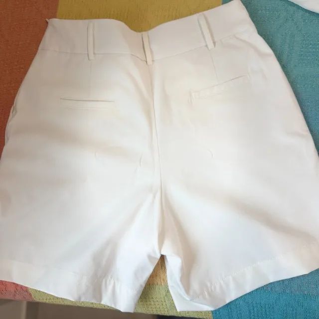 Short alfaitaria branco - Foto 2