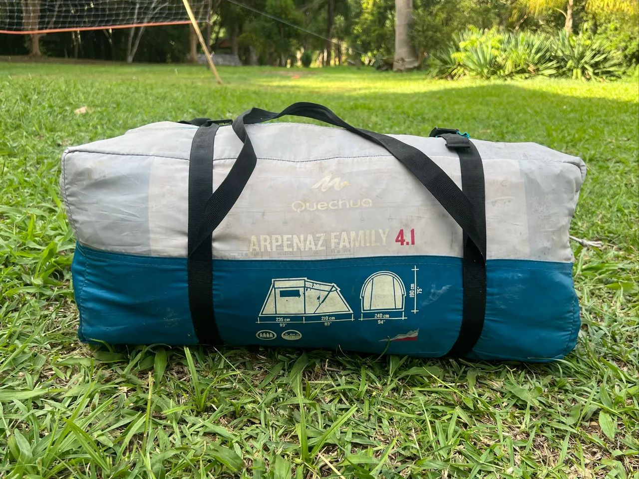 Barraca Quechua Arpenaz Family 4.1 (Vendo ou troco) - Foto 5