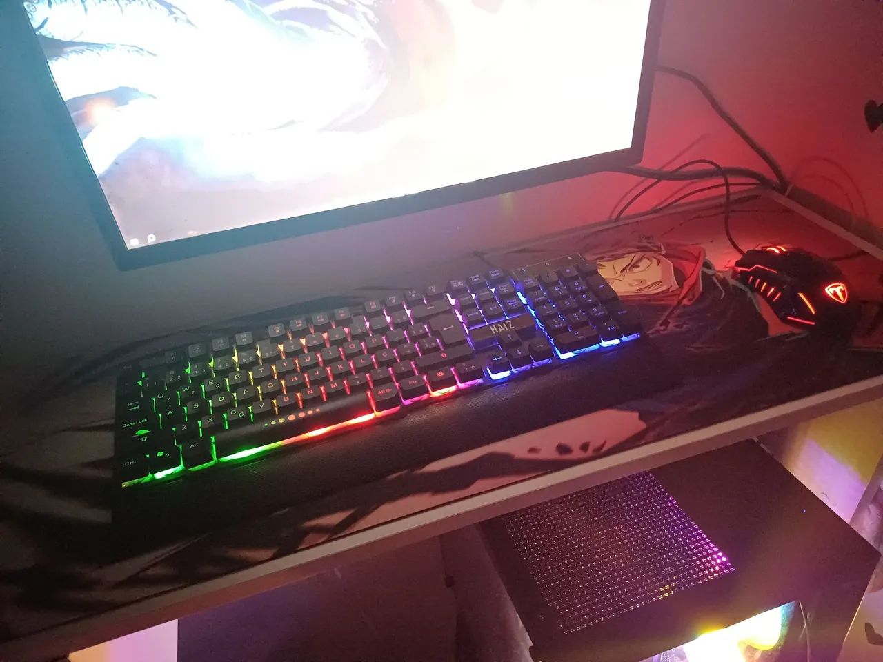 Teclado e mouse gamer - Foto 3