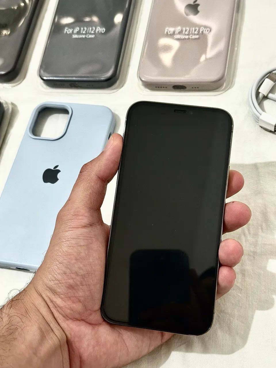 iPhone 12 Pro - 128 gb (cor grafite)  - Foto 4