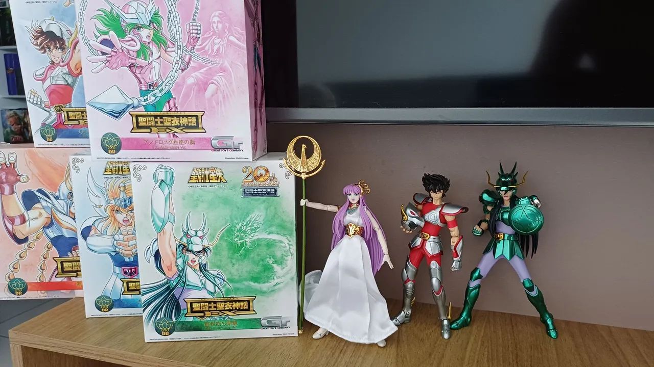 Cloth myth GT v1 6 figuras e extras