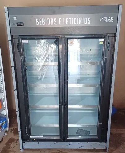 EXPOSITOR REFRIGERADO 2 PORTAS - NOVO