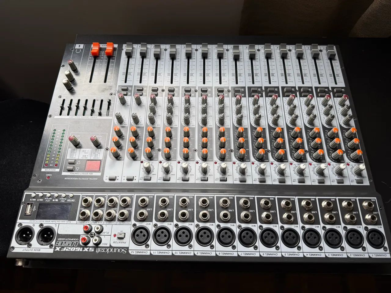 Mesa Som Soundcraft SX1602FX USB - Foto 2
