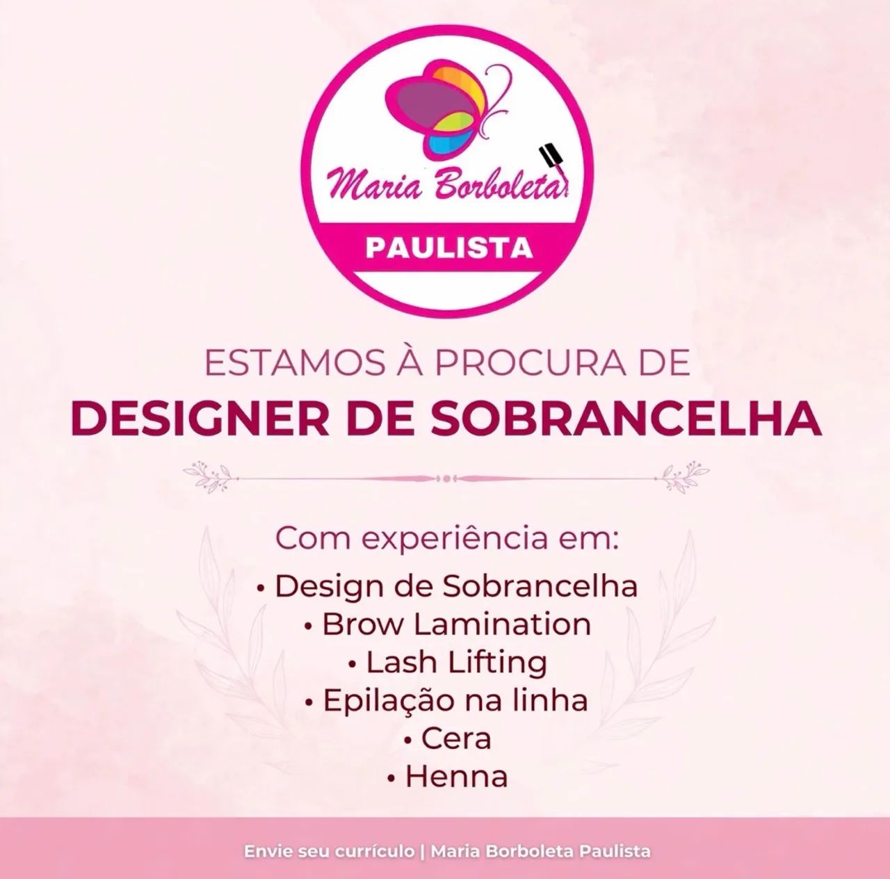 Vaga para Design de Sobrancelha  - Foto 2