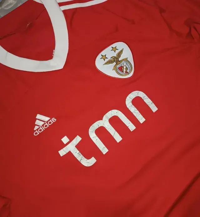 Camisa Original 2011 Benfica Portugal Adidas Tamanho GG  - Foto 4
