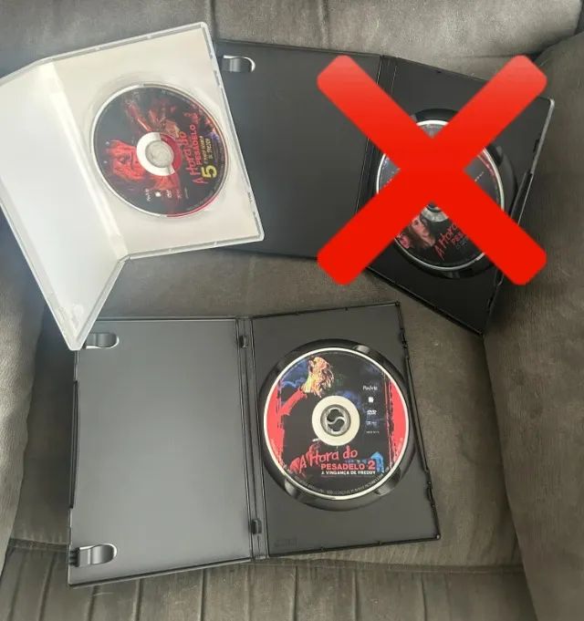 DVDs A HORA DO PESADELO 2 E 5  - Foto 4