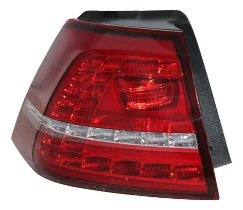 Par Lanterna Sinaleira Golf 2014 2015 2016 2017 L.e Nova Led Esquerdo/motorista Vermelho - Foto 3
