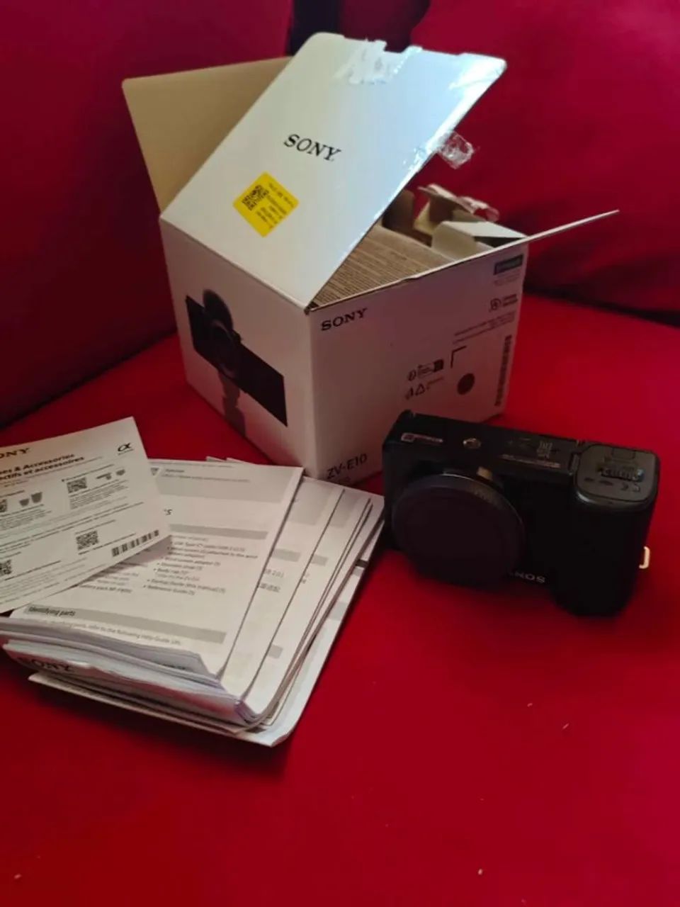 Câmera Sony zve10 Body como nova! - Foto 2