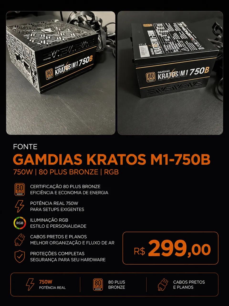 Fonte GAMDIAS RGB