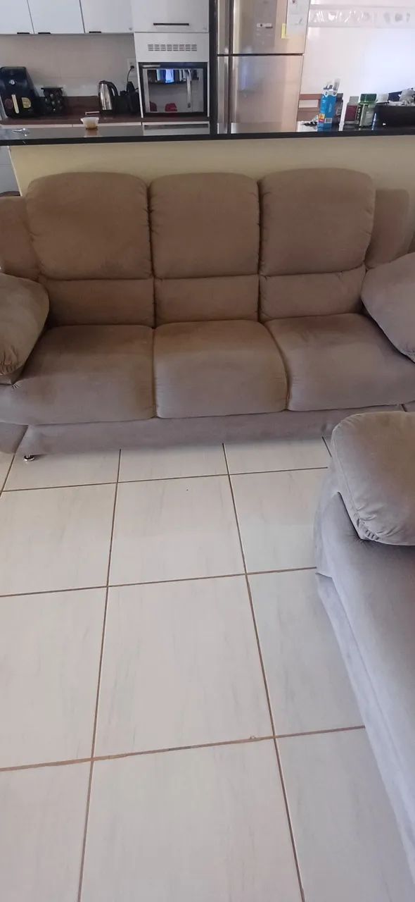 Sofa Cinza(Muito novo) - Foto 2