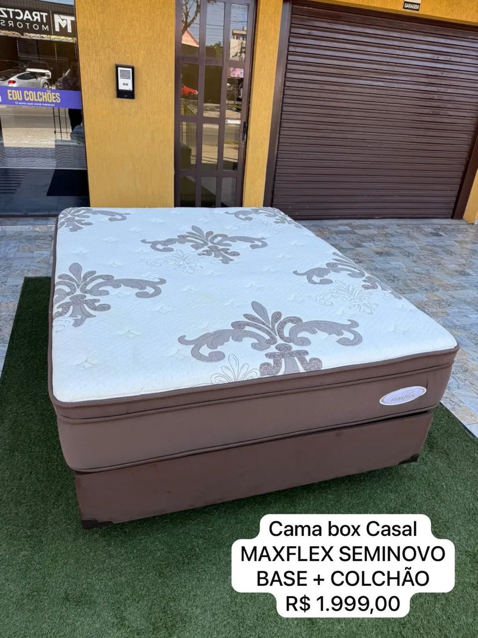 Conjunto Box Casal MAXFLEX SEMINOVO - ENTREGA 