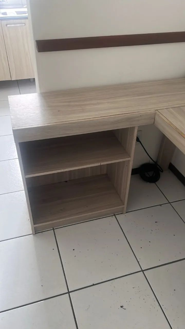 mesa escritorio em L - Foto 3