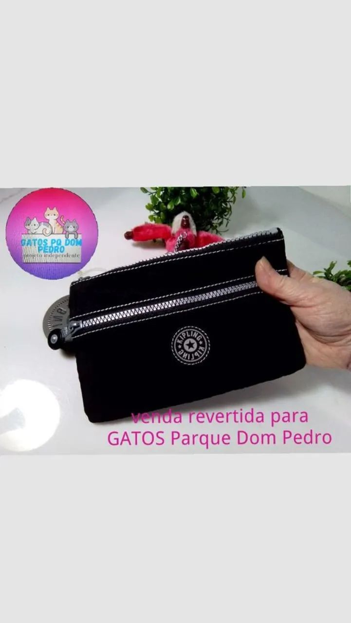 Carteira/Necessaire Kipling Basic Original Nova - Foto 3