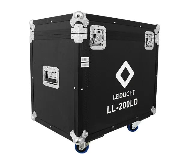 2 Moving Head Digital Profissional Ledlight LL-200LD + Flight Case - Foto 2