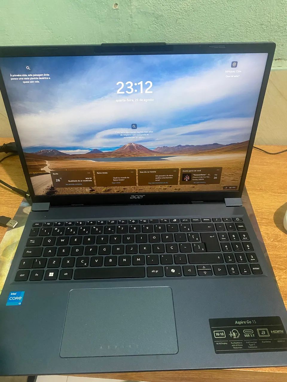 Notebook Acer Aspire GO 15