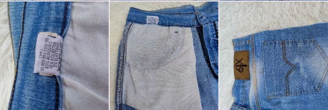 Bermuda Masculina Jeans Suits 44 - Foto 4