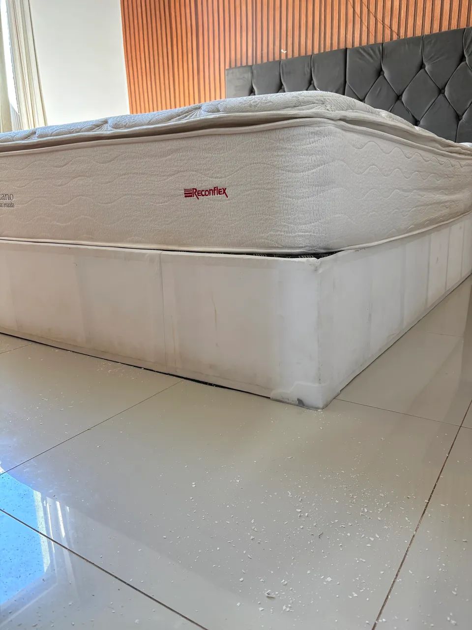 Cama Box Reconflex Molas Ensacadas + Base  - Foto 4
