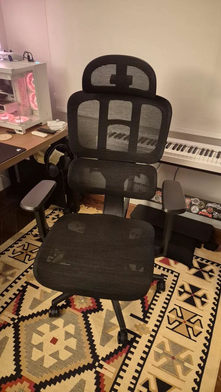 Cadeira Ergonômica Elements Sophy - impecável!  - Foto 4
