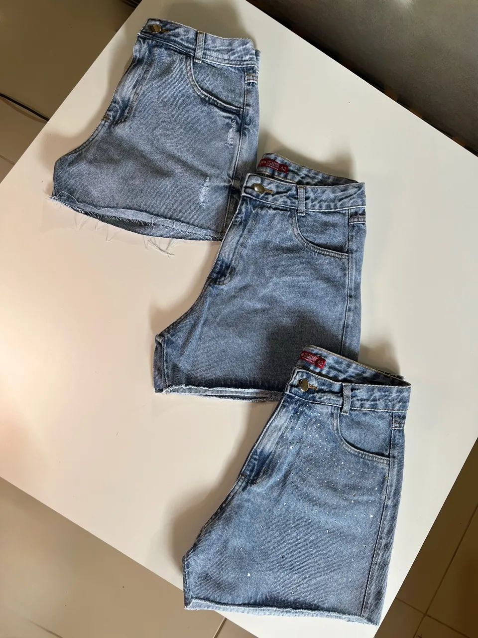 Roupa feminina Short jeans - Foto 3