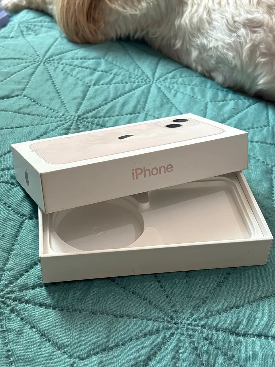 Caixa iphone 13 mini rosa - Foto 2