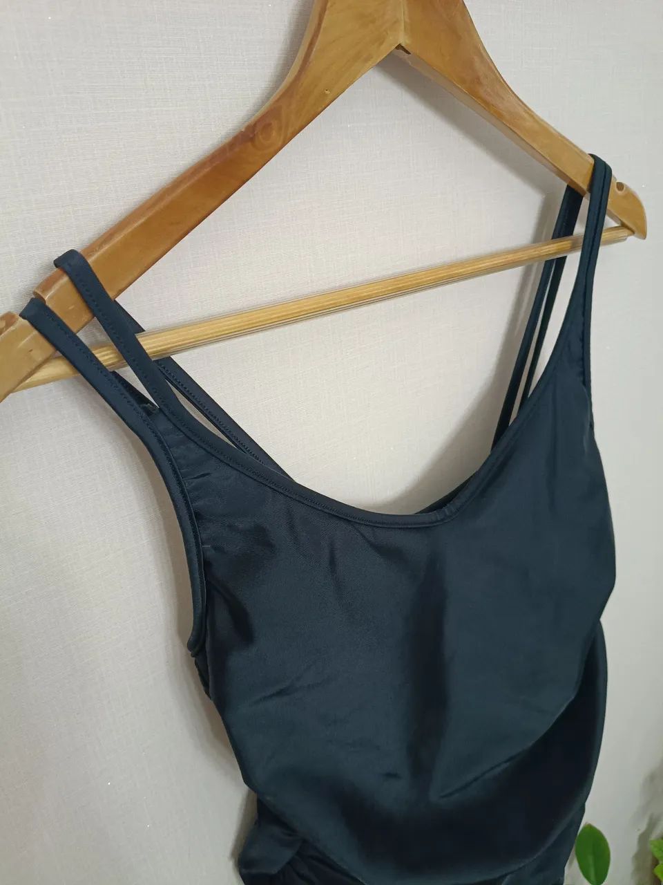 Maiô preto NOVO  Tam M com bojo fixo - Foto 4
