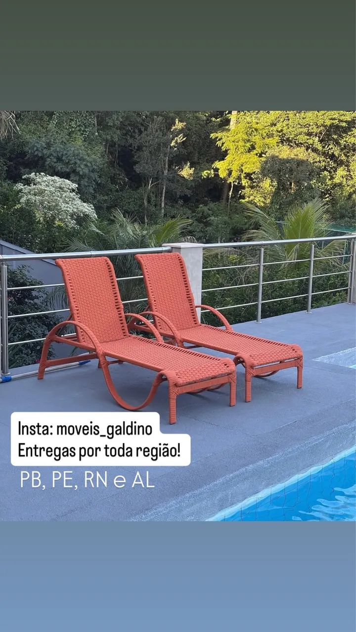 Cadeiras de piscina / espreguiçadeiras  - Foto 3