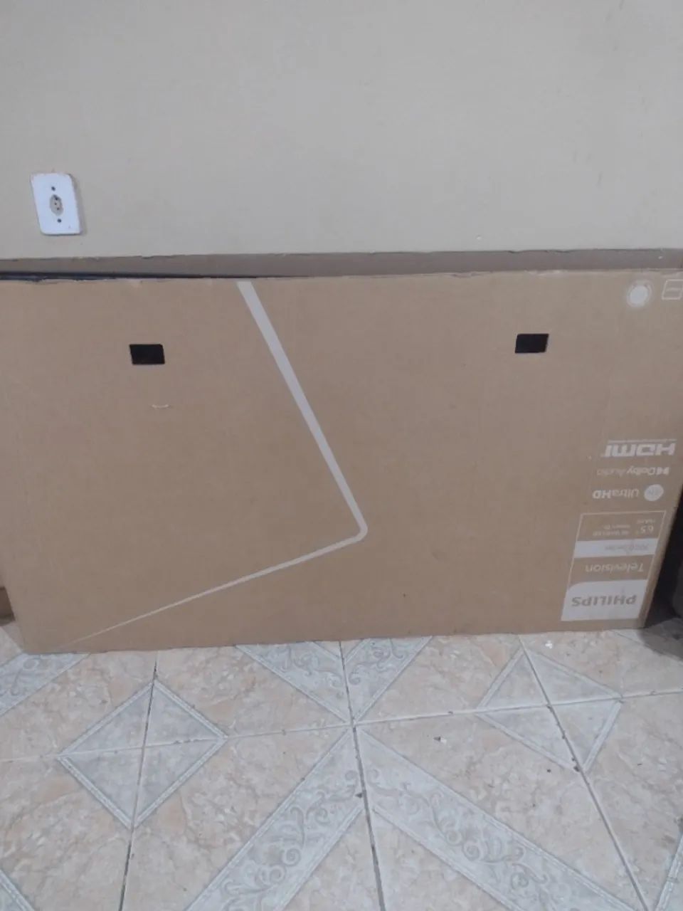 Tv 65 polegadas troco ou vendo  - Foto 2