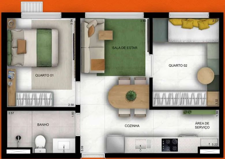 Realize o Sonho da Casa Própria em Samambaia - Foto 4