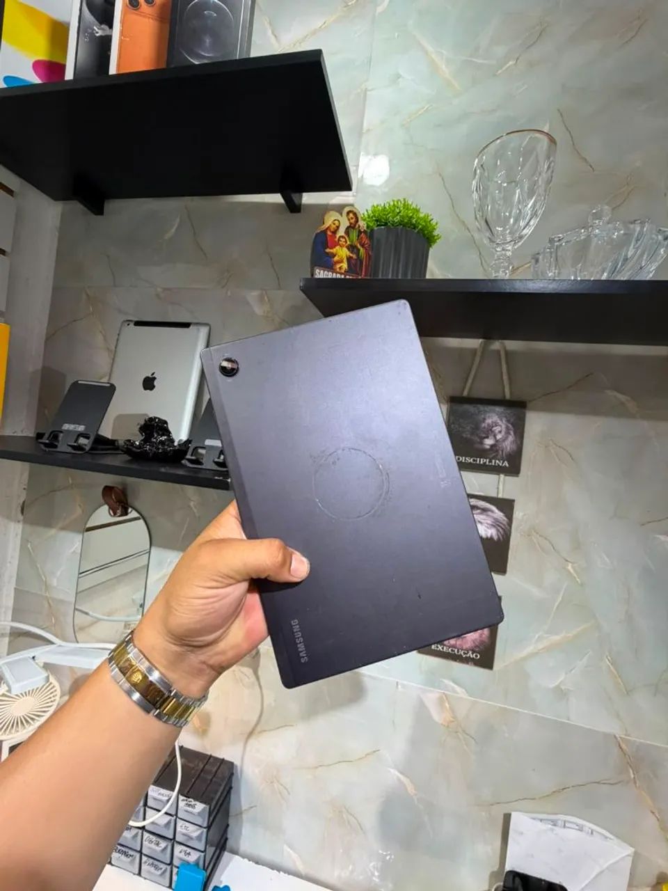 Tablet Samsung com display original, com a troca de tela, touch funionando normal. - Foto 3