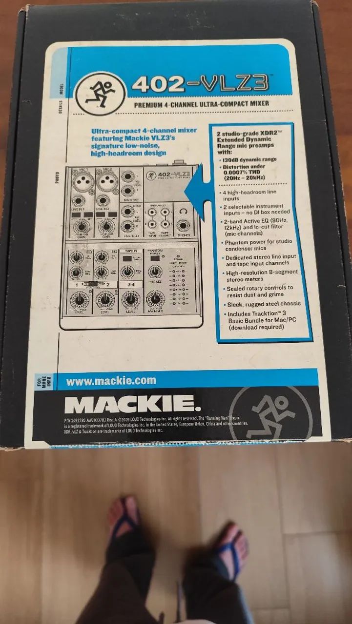 Mesa Mackie vlz3 402
